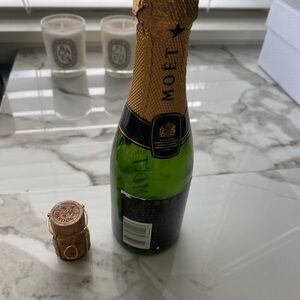 Moët Champagne Bottle with cork